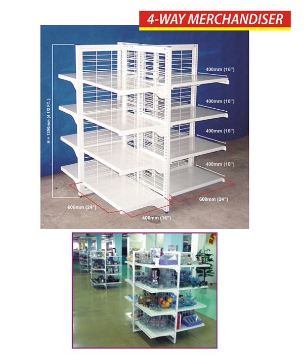 4-Way Merchandiser